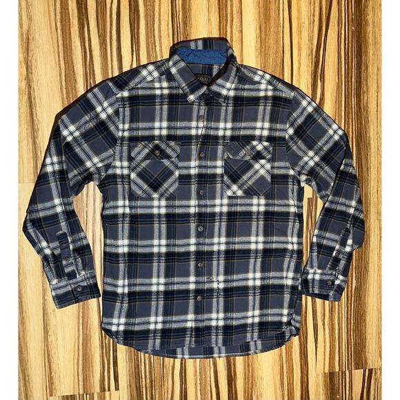 Jachs Heritage Flannel Black and Brown Size XL - Picture 1 of 10